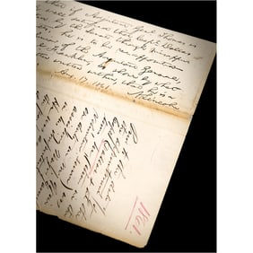 Abraham Lincoln Civil War-Dated Autograph Endorsement Signed as President, Calling for the