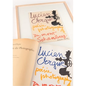 Pablo Picasso Original Artwork for Lucien Clergue's 1960 Photobook, Poesie der Photographie