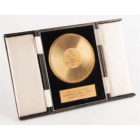 Beatles: Sgt. Pepper's Lonely Hearts Club Band 'Best 1967 LP (World)' Award from Disc and Music Echo