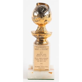 Golden Globe for Best Original Song: 'Flashdance... What a Feeling' by Irene Cara (1983)