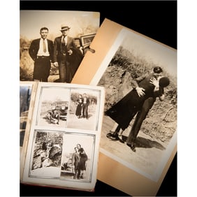 Bonnie and Clyde Period Photograph Archive (500+) from the Personal Collection of Nellie May Barrow,