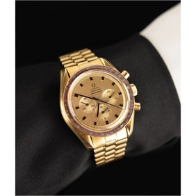 Omega Speedmaster Professional 18K Gold Apollo 11 Commemorative Watch - From the Personal Collection