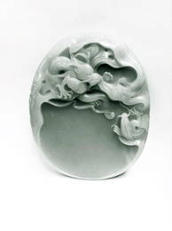 Jade Dragon Ink-stone, 18th Century