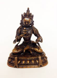 Gilt Bronze Buddha, Qianlong Mark and Period