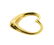Tiffany & Co Elsa Peretti 18K Gold Open Heart - 2
