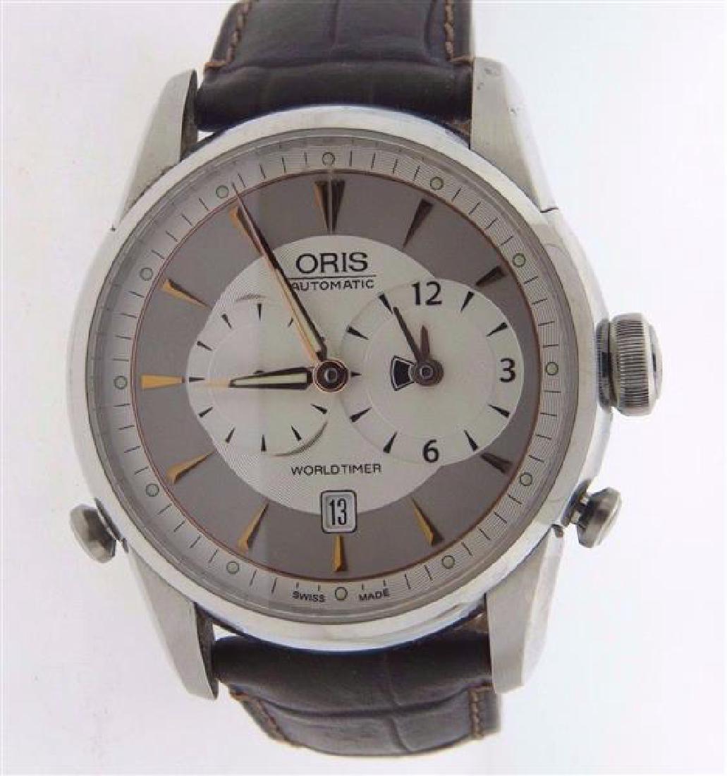 Oris Artelier World Timer GMT Automatic Stainless Steel (1 of 7)