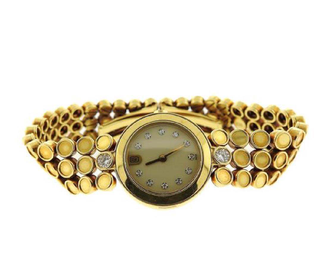 Harry Winston 18k Gold Diamond Lady's Watch (1 of 4)
