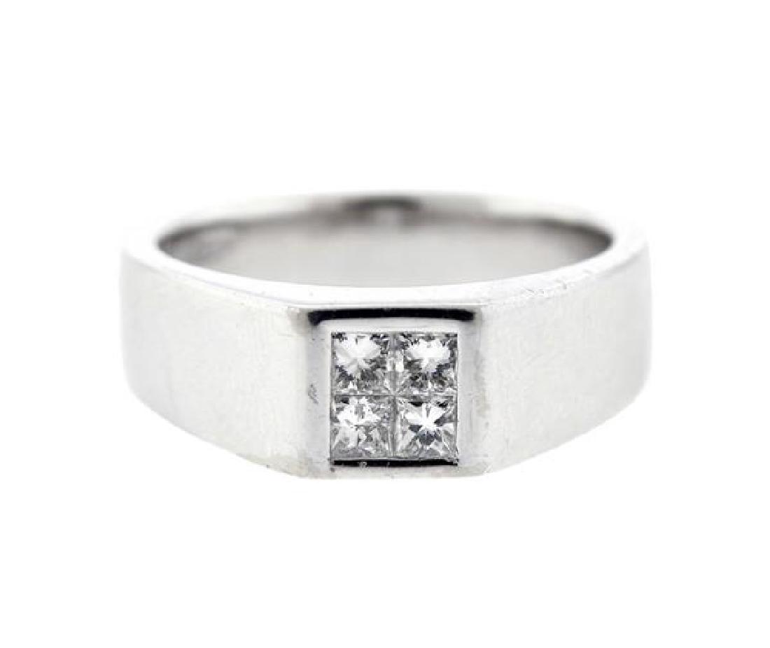 Lane Crawford Platinum Diamond Ring (1 of 3)