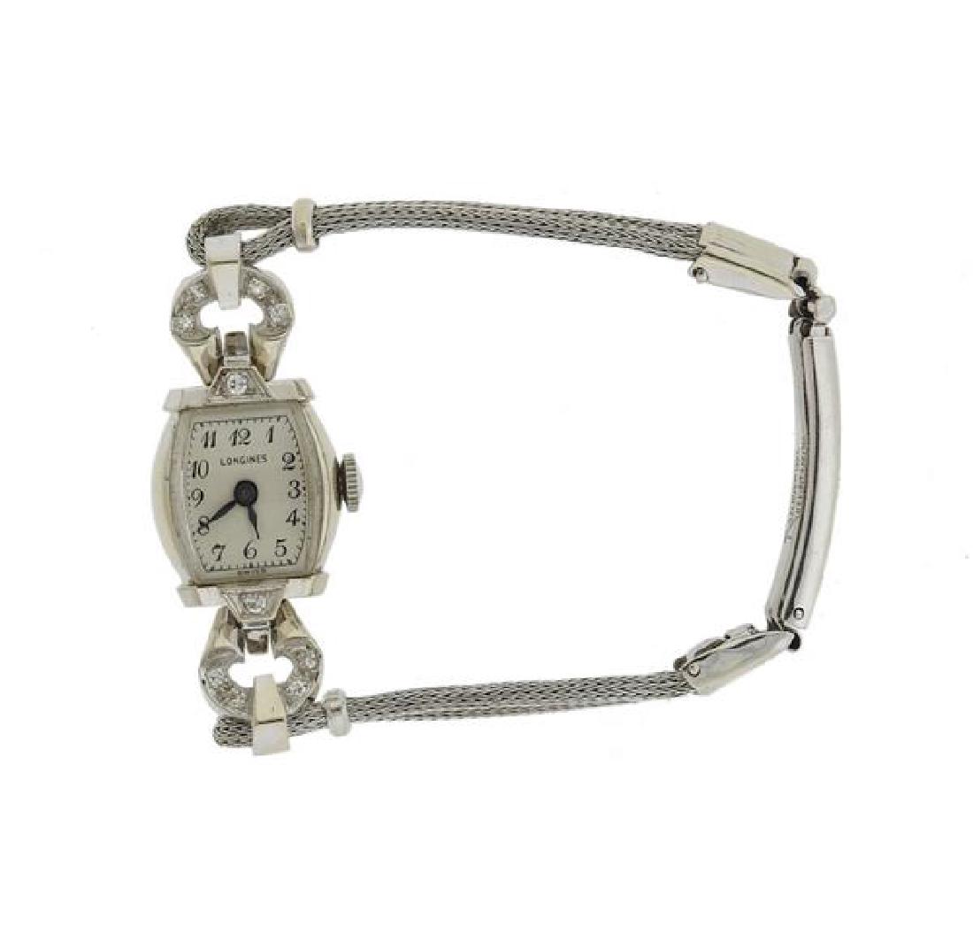 Longines 14k Gold Diamond Lady's Watch (1 of 4)