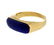 14K Gold Lapis Ring - 2