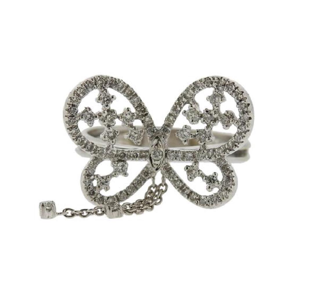 18K God Diamond Butterfly Ring (1 of 3)