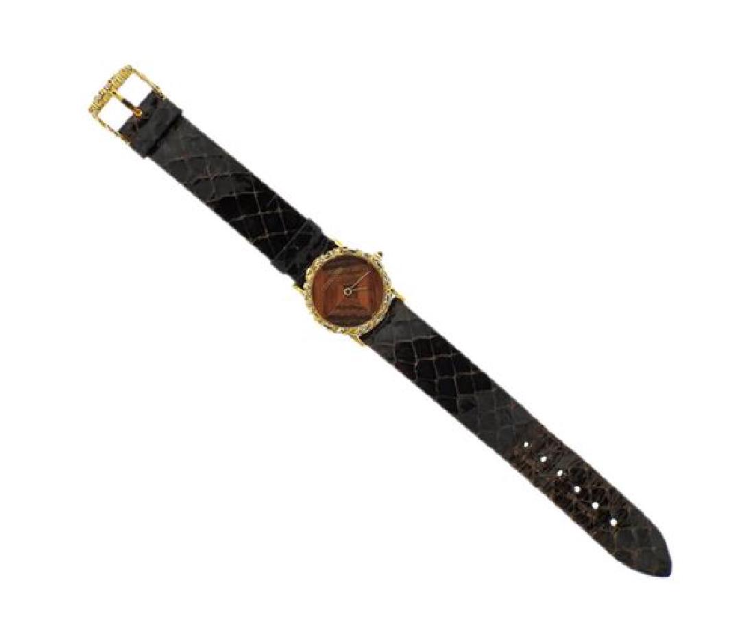Concord by Gerald Genta 18k Gold Wood Dial Watch 1967 (1 of 5)