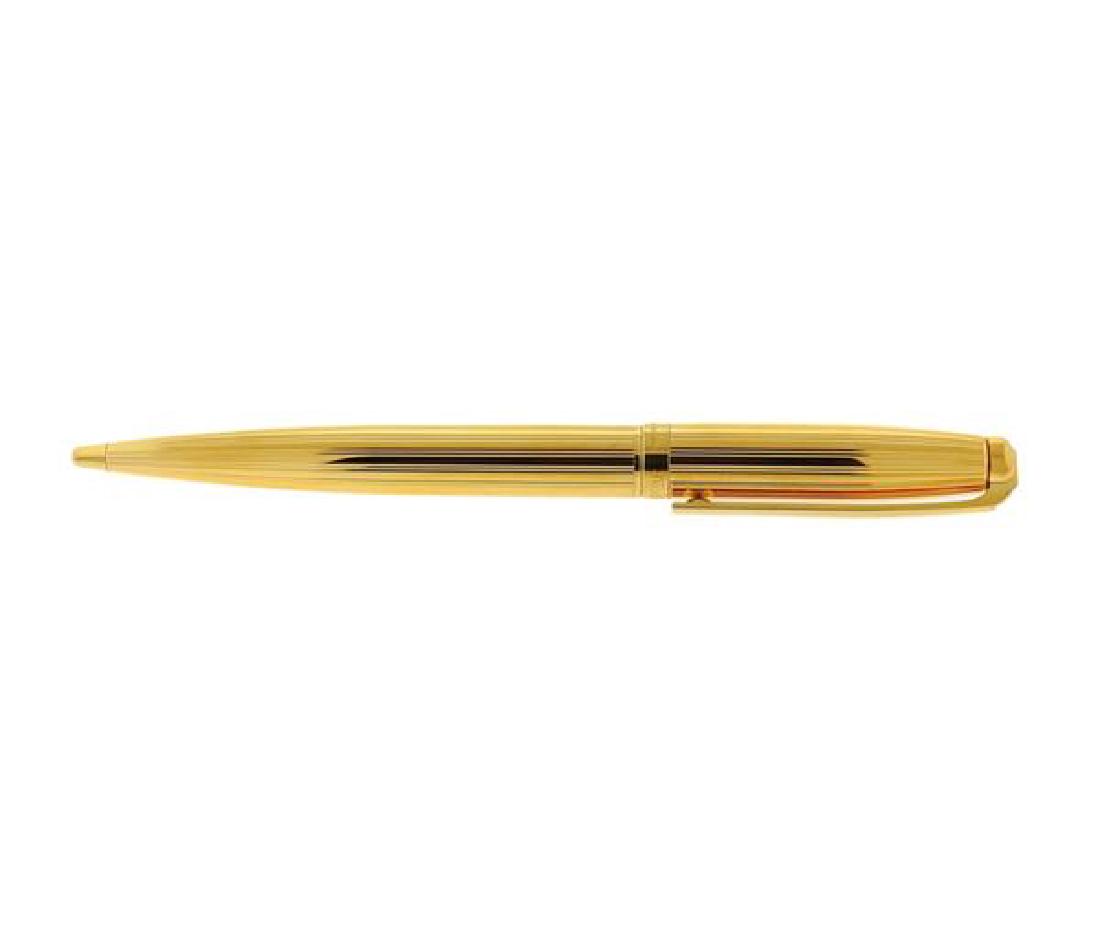 S. T. Dupont Gold Plaque Ball Point Pen (1 of 6)