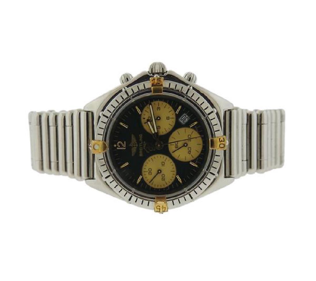 Breitling Green Dial Chronograph Watch B55046 (1 of 4)