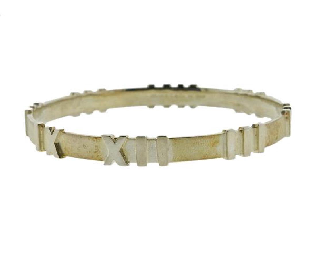 Tiffany & Co Atlas Sterling Bangle Bracelet (1 of 4)
