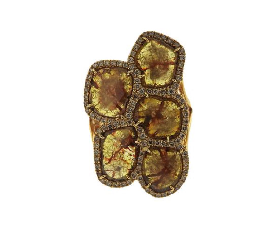 18K Gold Diamond Ring (1 of 4)