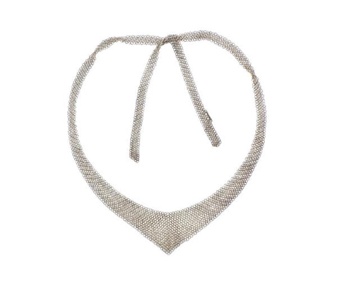 Tiffany & Co Elsa Peretti Sterling Silver Mesh (1 of 4)