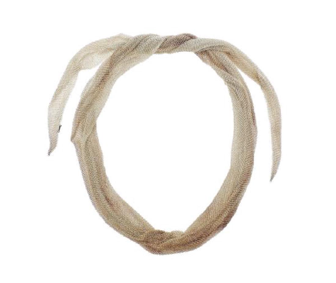 Tiffany & Co Elsa Peretti Sterling Mesh Scarf (1 of 4)