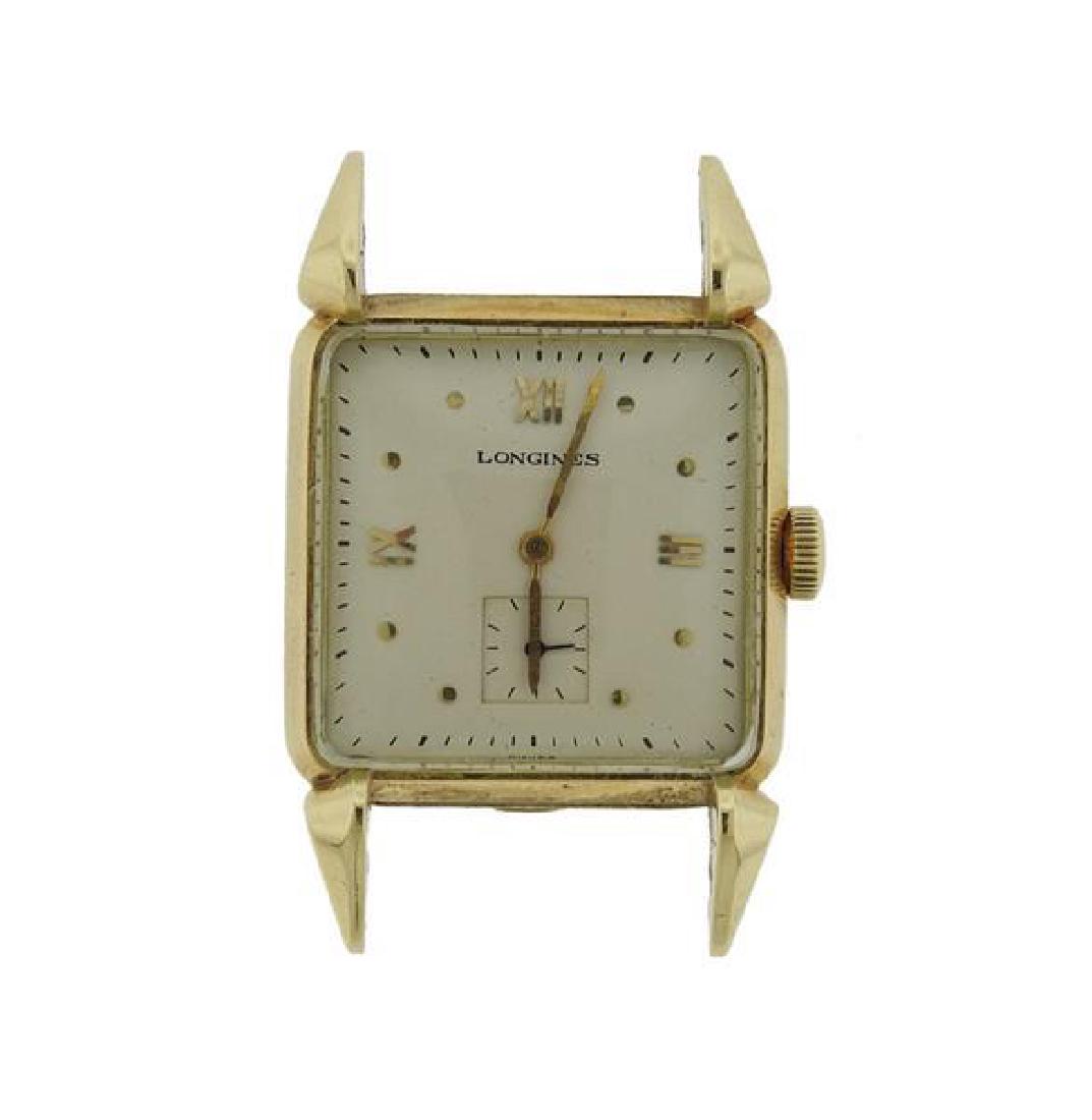 Vintage Longines 14k Gold Manual Wind Watch (1 of 3)