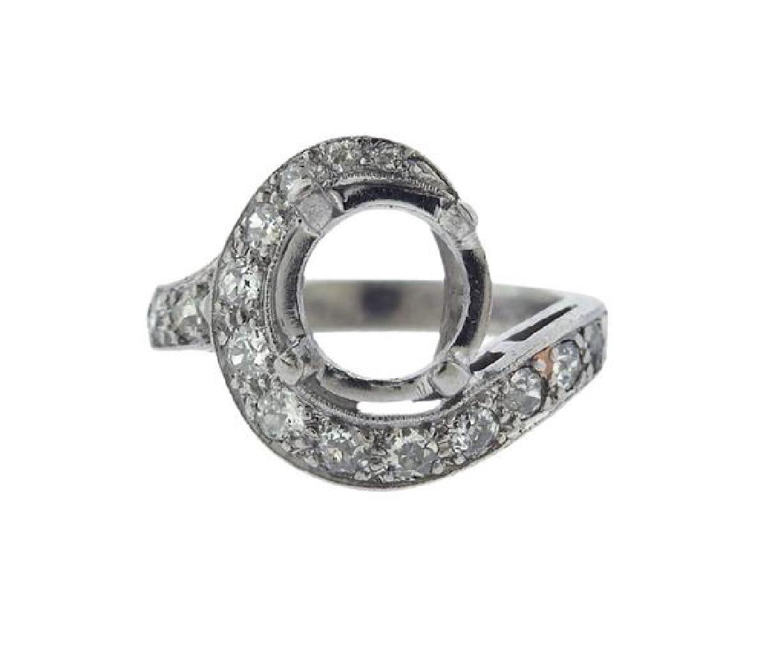 Platinum Diamond Ring Mounting (1 of 4)