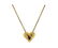 Tiffany & Co Etoile 18k Gold Platinum Heart Pendant
