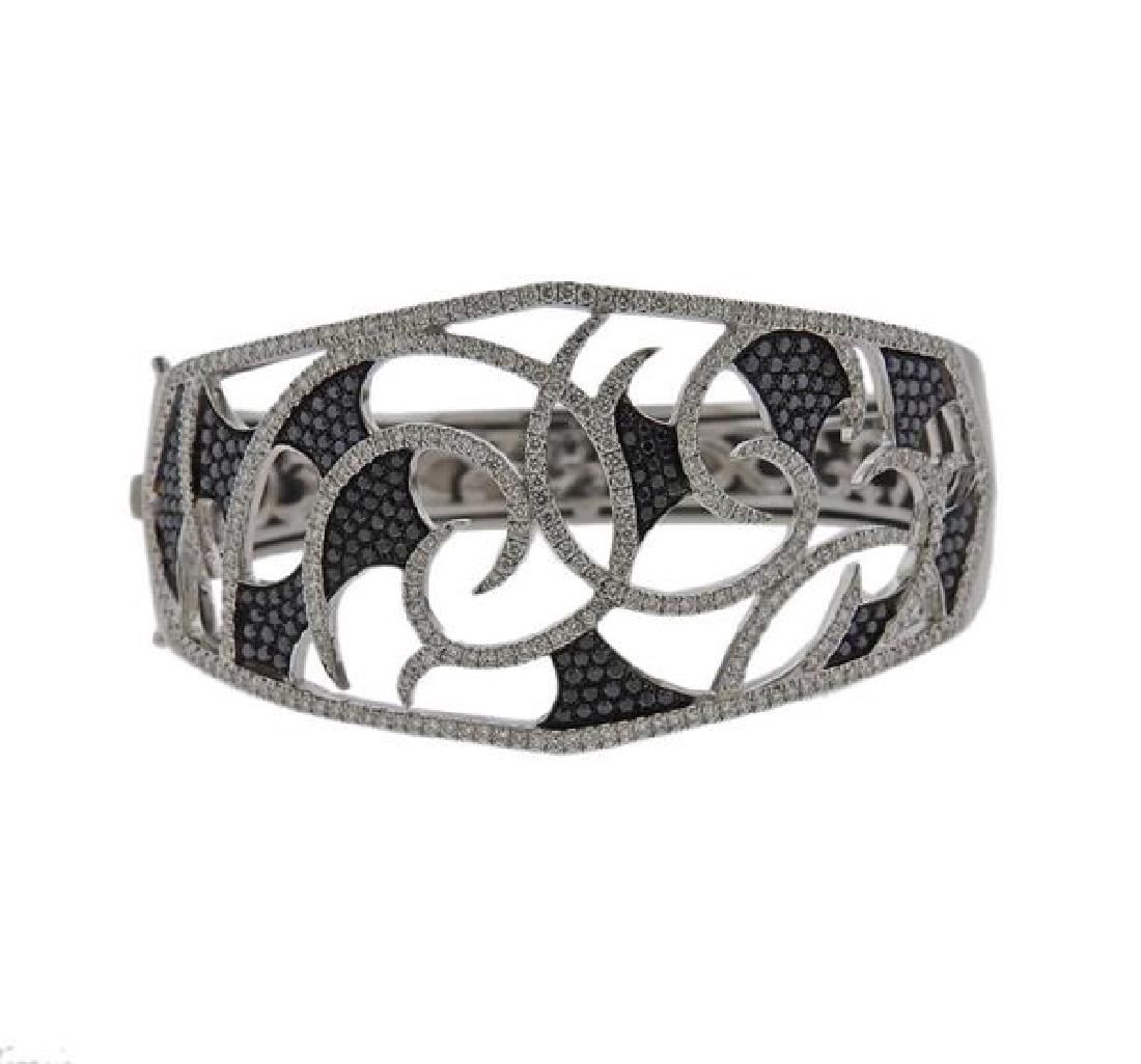Stephen Webster 18K Gold Diamond Bangle Bracelet (1 of 6)