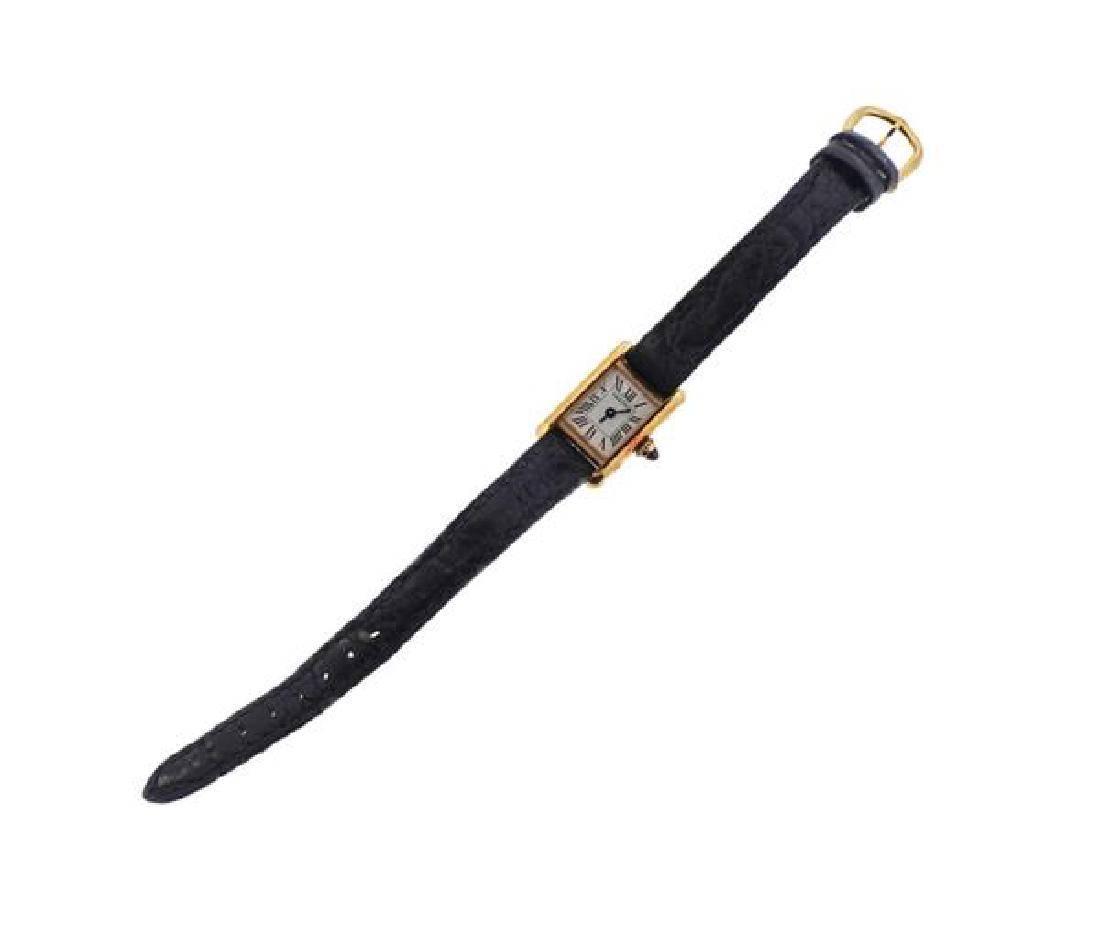 Cartier Tank 18k Gold Quartz Watch (1 of 4)