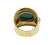 14K Gold Blue Stone Earrings Ring Setting - 4