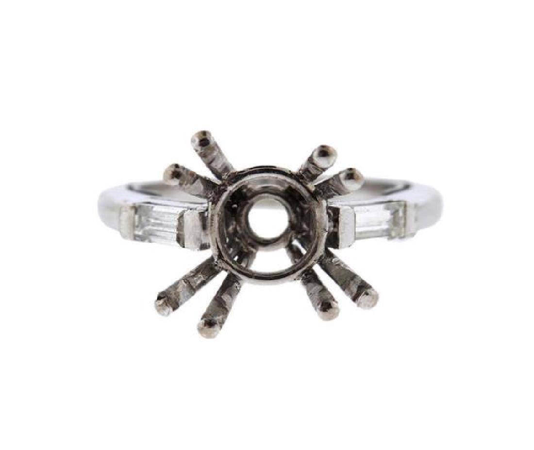 18K Gold Diamond Ring Mounting (1 of 3)