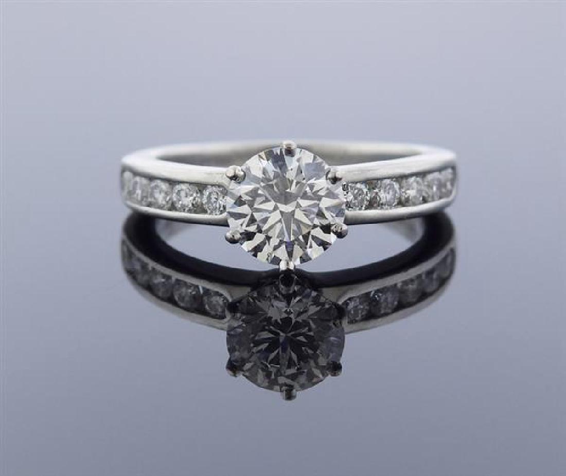 Tiffany & Co Platinum 1.19 RBC Diamond Engagement (1 of 6)