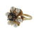 14K Gold Diamond Sapphire Pearl Ring - 3
