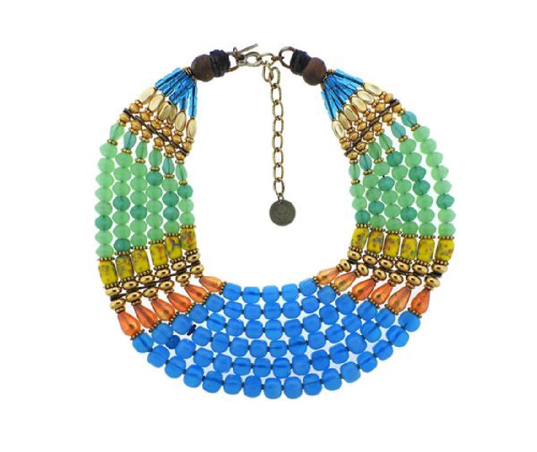 Masha Archer Costume Color Stone Necklace (1 of 5)