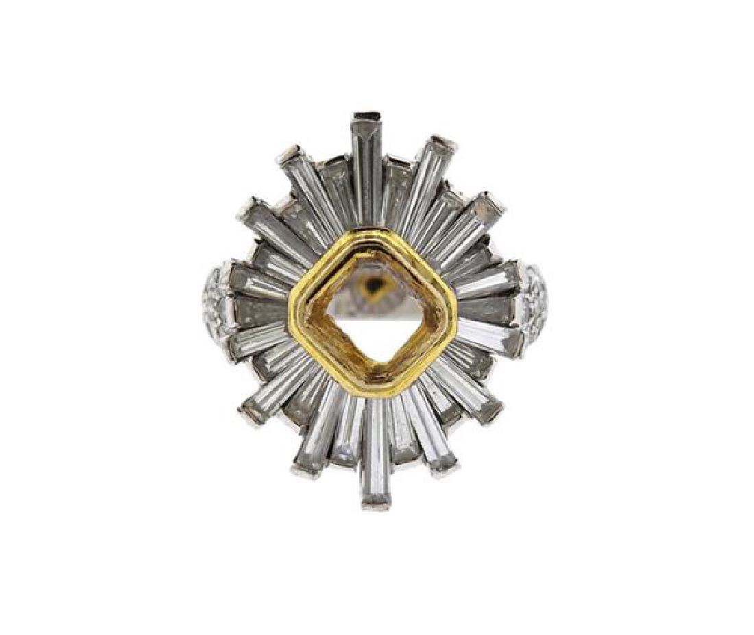 18K Gold Diamond Ring Mounting (1 of 3)