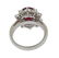 Certified Natural Burma 3.63ct Ruby 18k Gold Diamond - 3