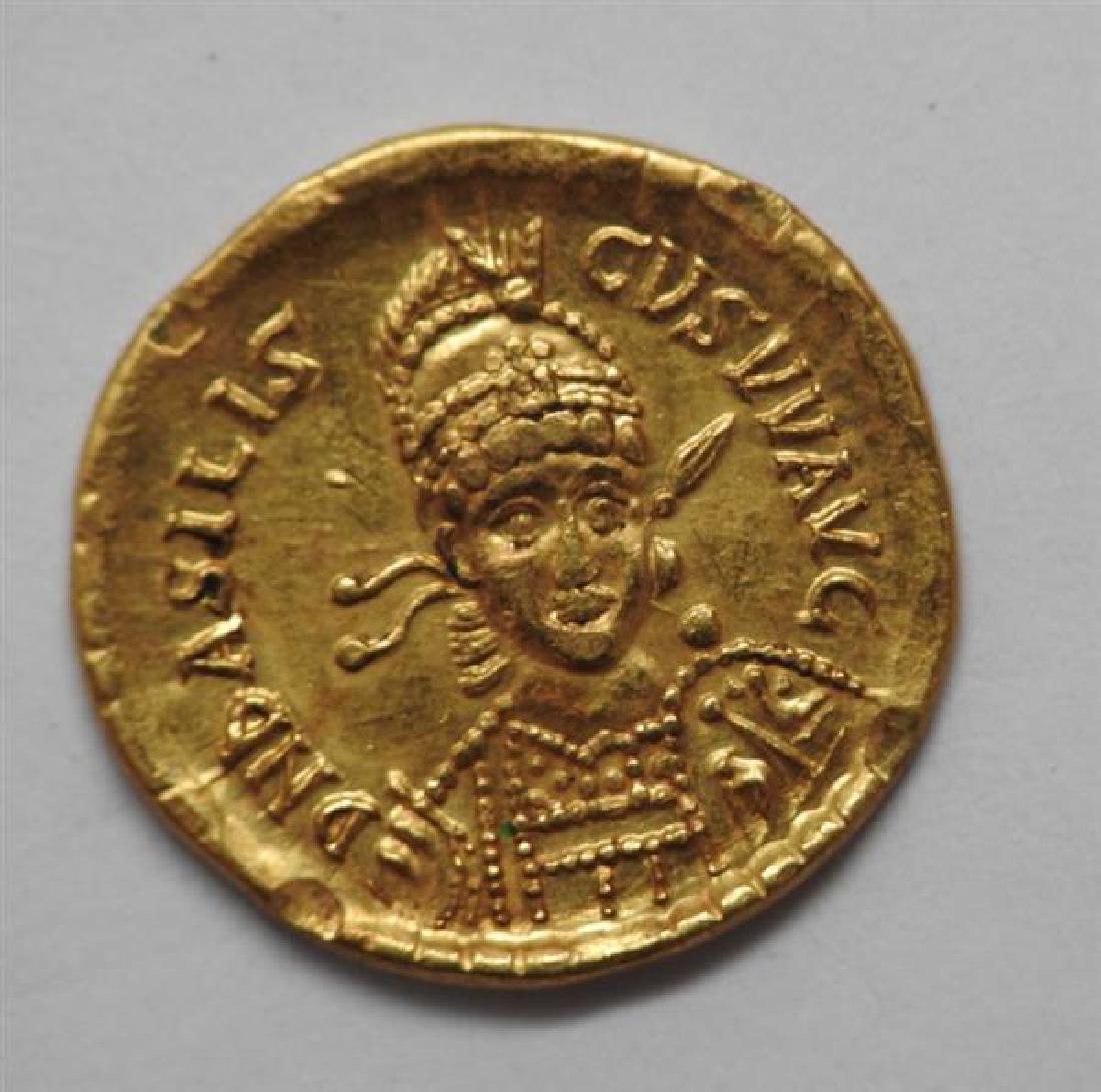 Victoria Conor Byzantine Empire Dndasilis Gold Ancient: Victoria Conor Byzantine Empire Dndasilis Gold Ancient Coin