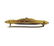 Antique English 9K Gold Diamond Blue Stone Brooch - 2