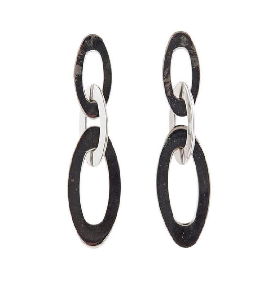 Roberto Coin 18k Gold Link Drop Earrings (1 of 3)