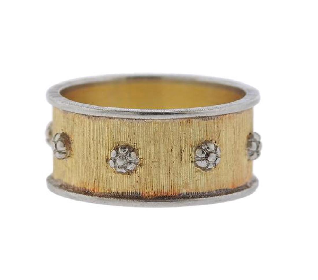 Buccellati 18K Gold Band Ring (1 of 3)
