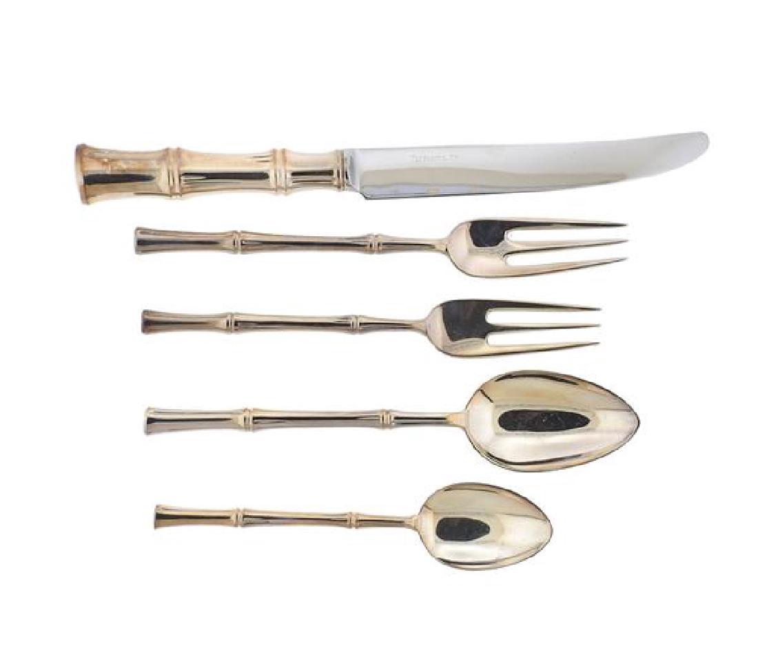 Tiffany & Co Sterling Bamboo Place Setting 72pc (1 of 2)