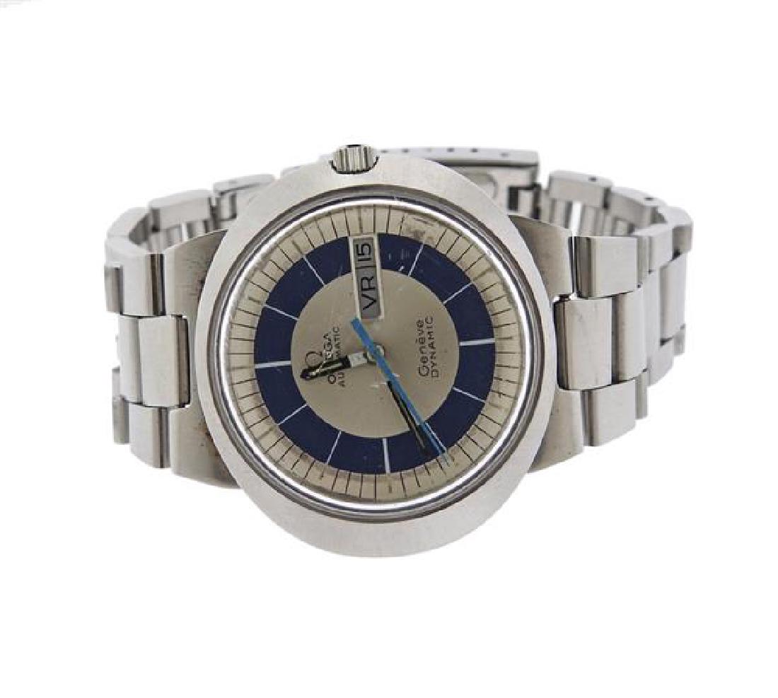 Omega Dynamic Automatic Day Date Steel Watch (1 of 3)