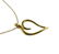 Tiffany & Co 18k Gold Leaf Pendant Necklace - 3