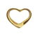 Tiffany & Co Peretti Open Heart 18k Gold Pendant