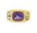 Chanel Amethyst Topaz Peridot 18k Gold Ring