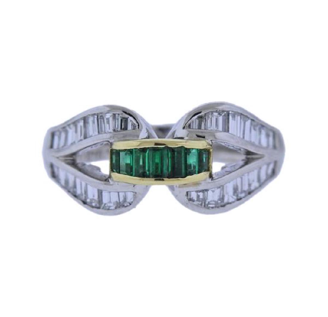 Picchiotti 18k Gold Diamond Emerald Ring (1 of 3)