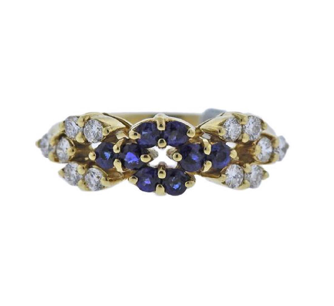Picchiotti 18k Gold Diamond Sapphire Ring (1 of 3)