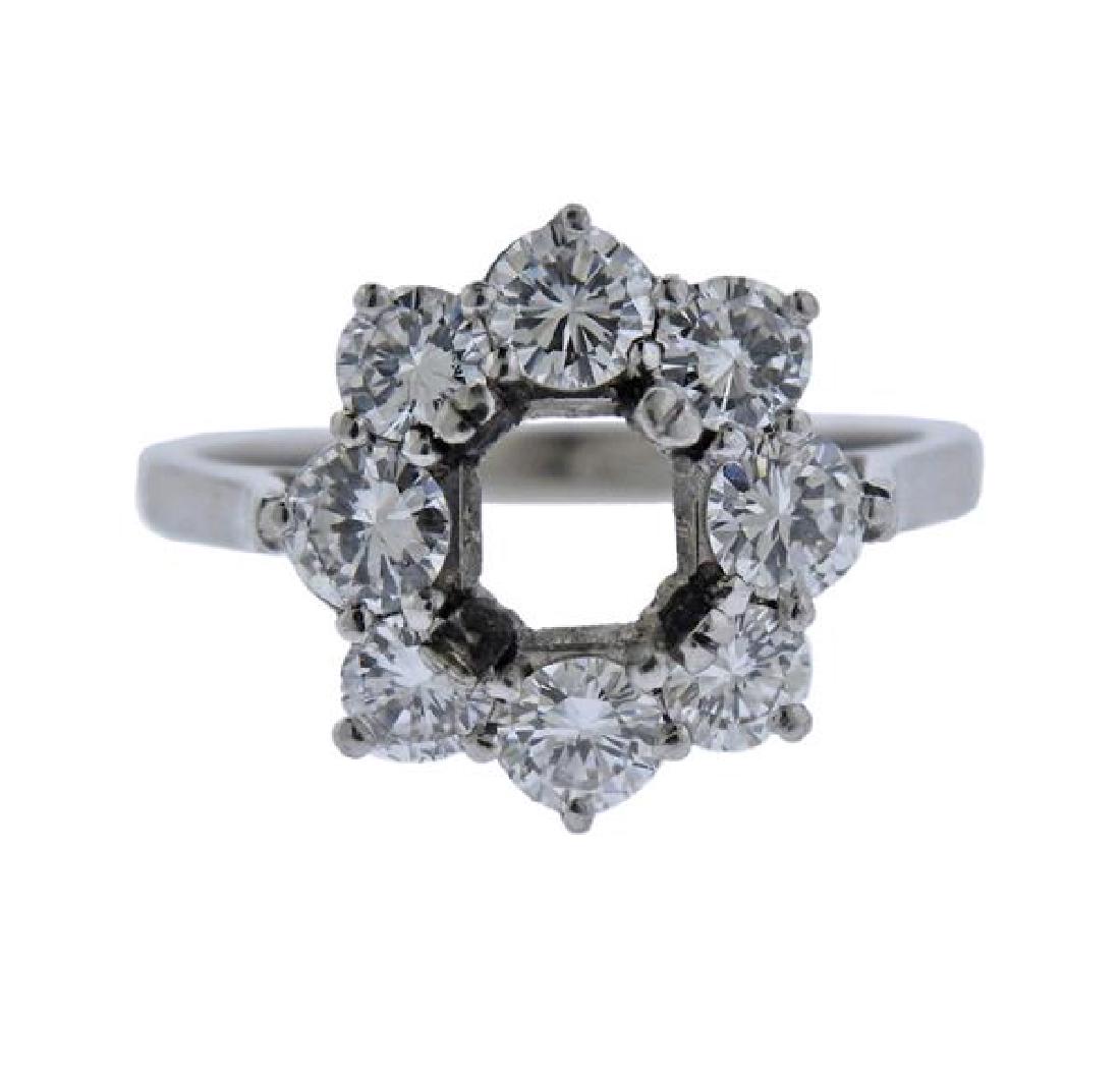 14k Gold Diamond Engagement Ring Setting (1 of 3)