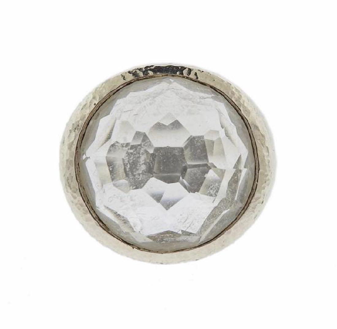 Ippolita Sterling Silver Crystal Ring (1 of 5)