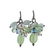 David Yurman Sterling Pearl Multi Gemstone Cluster
