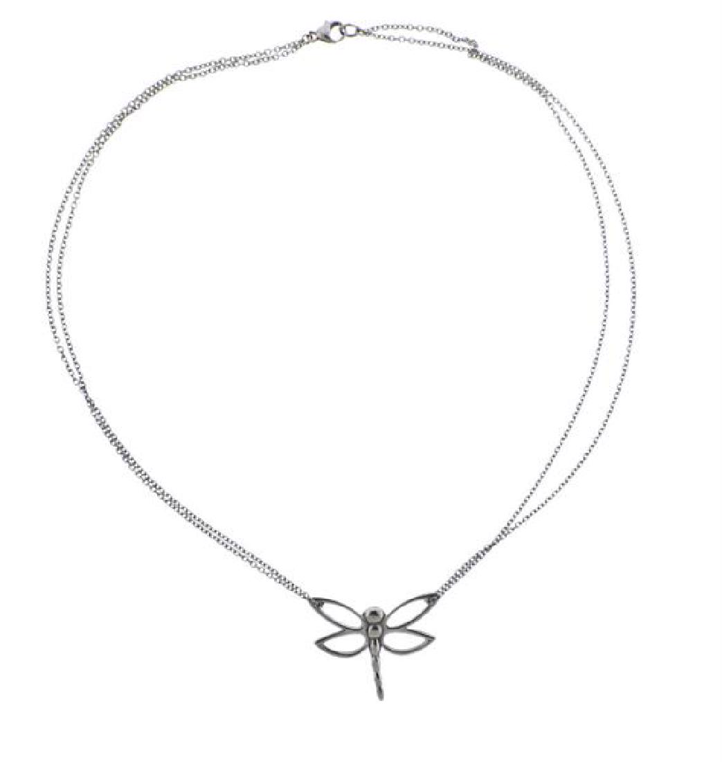 Tiffany & Co Sterling Dragonfly Double Chain (1 of 3)