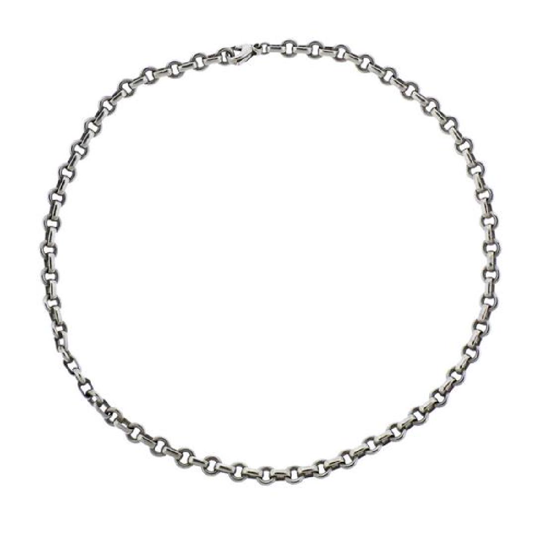 Tiffany & Co Sterling Silver Donut  Link Chain (1 of 3)